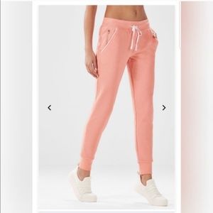EUC Fabletics Peach Joggers L